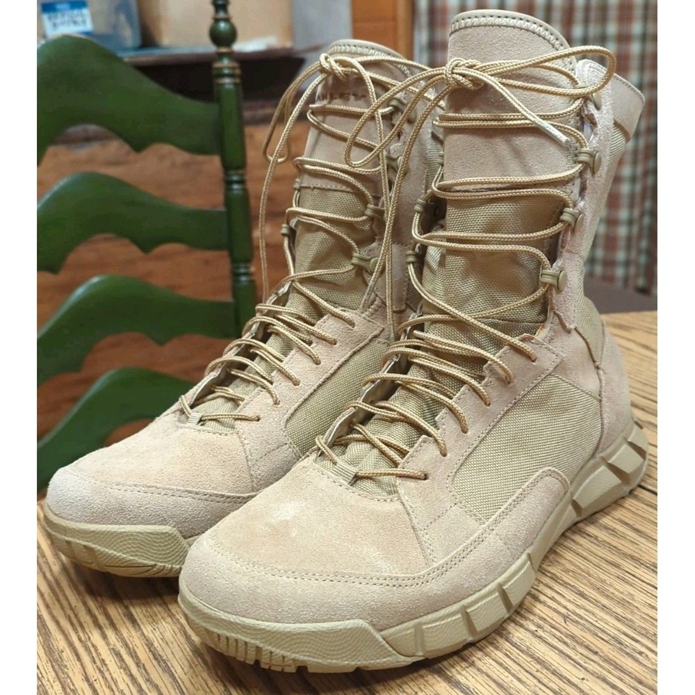 OAKLEY SI LIGHT ASSAULT 2 - DESERT‎ 8" MILITARY BOOTS - 11188 889 Mens 9